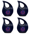 Zodiac Cremation Boxes For Human Ashes Memorial, Funeral Shape Urn