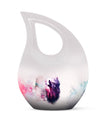 Wolf Howling Funeral Urn For Adult Ashes Memorial, Funeral Cremation Urn