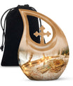 Tarot Urn, Cross Drop design, suitable