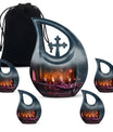 10-inch Tarot Themed Cross Drop Large Urn