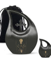 10 inch Tarot Urn with Cross Drop Design, Comes 