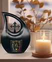 Memorial Zodiac Urn, Cheap Cremation Urn 