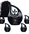 10-inch Zodiac-themed Cross Drop Design Funeral Urn,