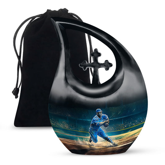 Baseball Themed Cremation Urn