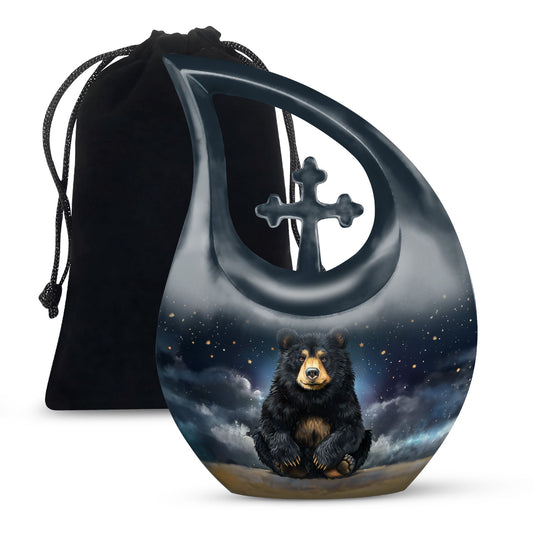 10-inch Bear Urn 