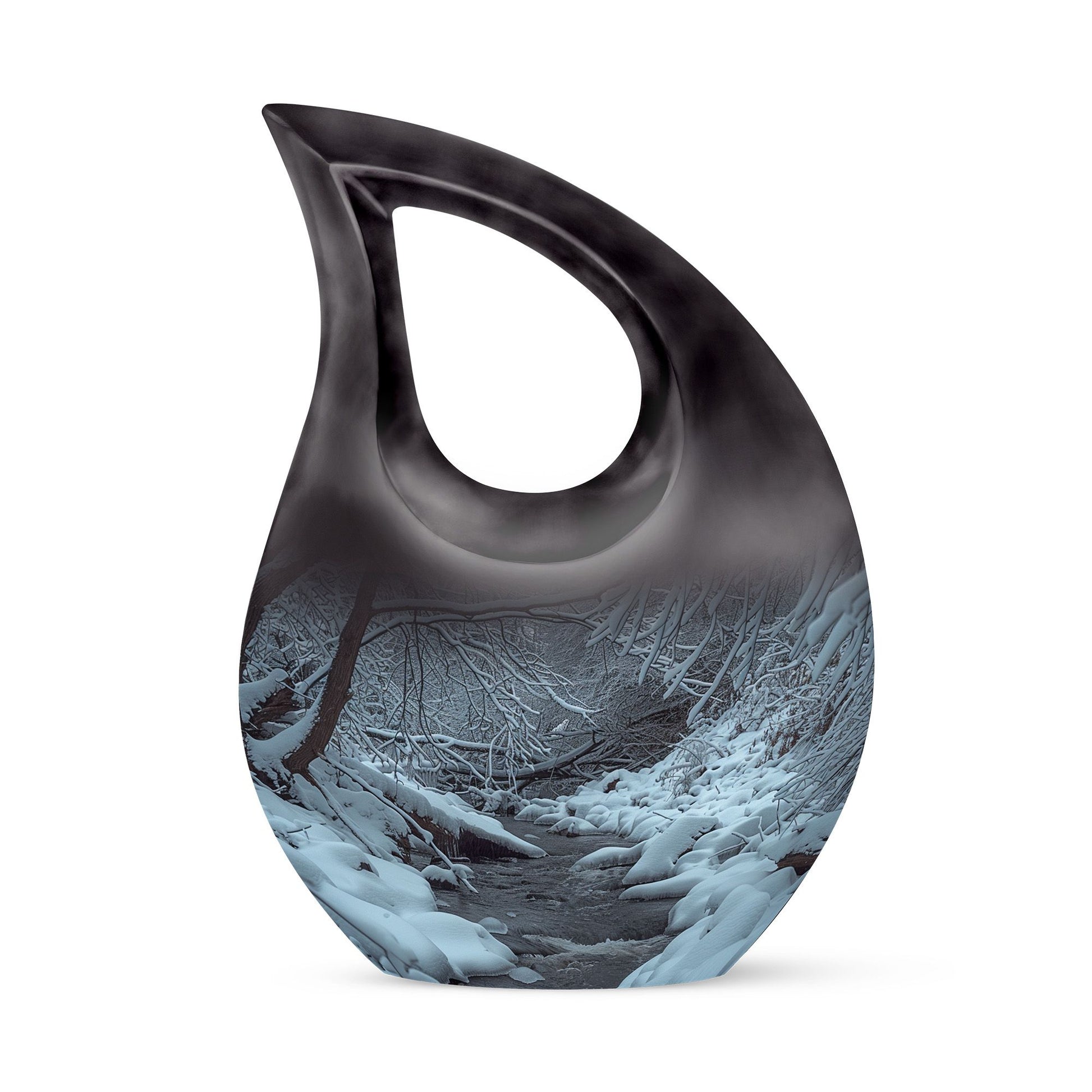 10-inch Mountains Themed Men's Urn 