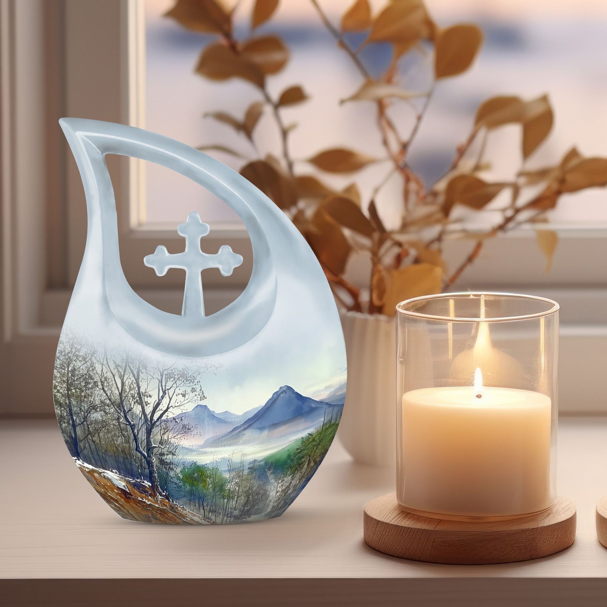 10-inch Mountains Urn 