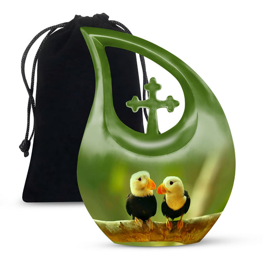 10-inch Puffin Bird Urn 