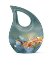 10 inch Cross Drop Humming Bird Urn 