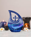 Aurora Cross Drop Double Urn, 