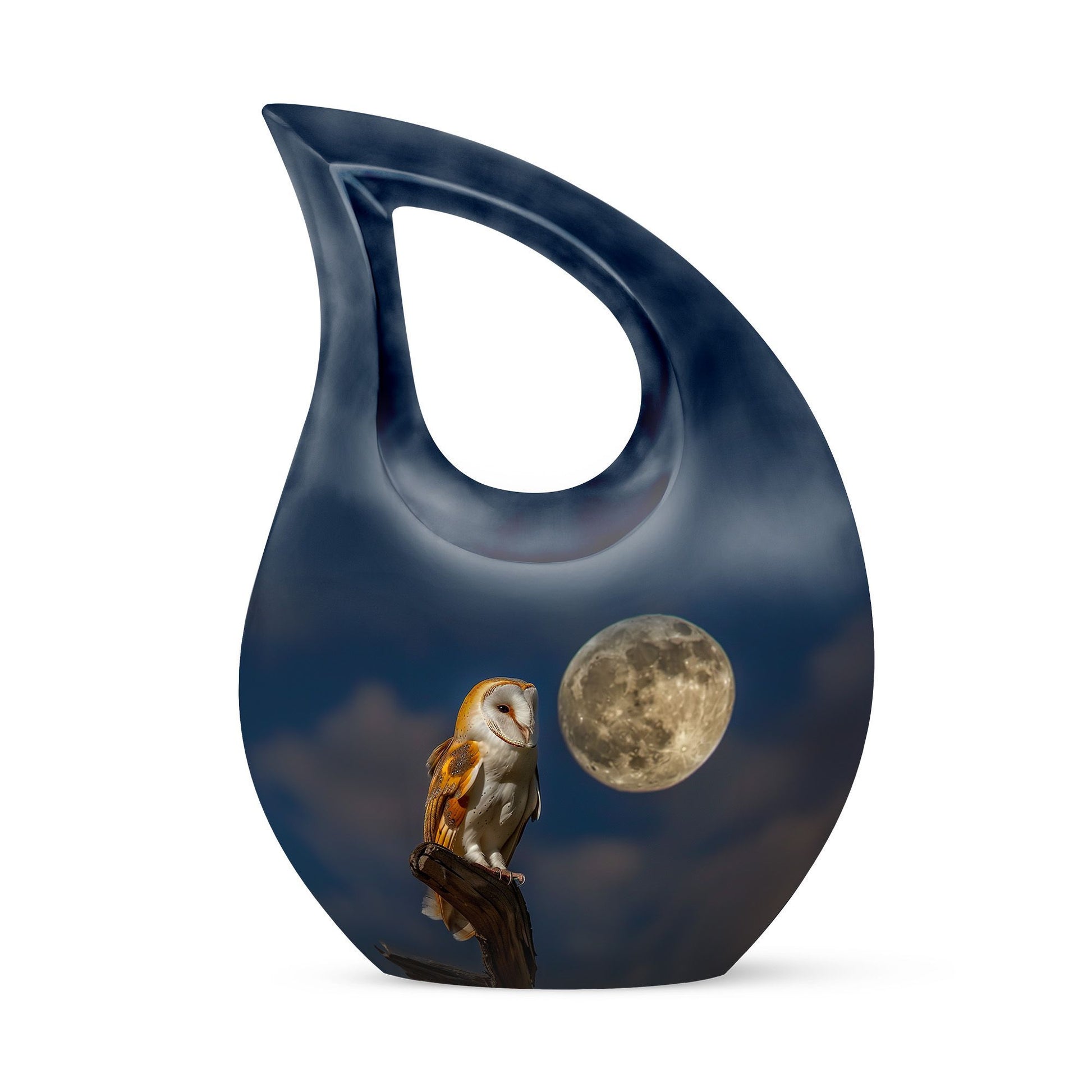 10-inch Barn Owl Urn