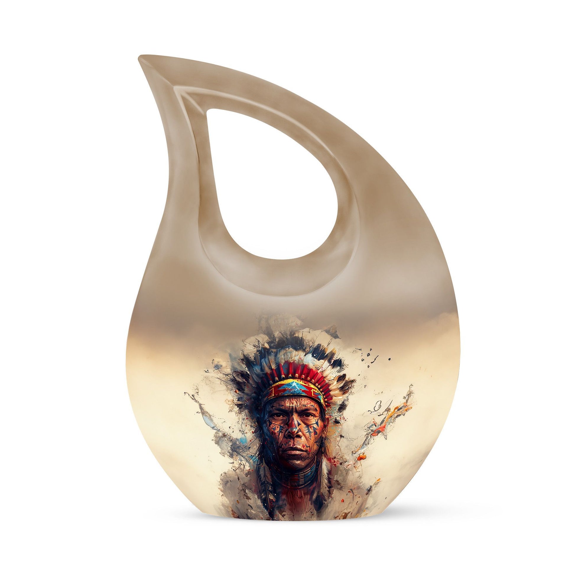 Affordable 10-inch Native American Urn