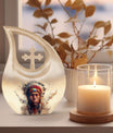 Affordable 10-inch Native American Urn