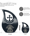 Cross Drop Catholic Urn