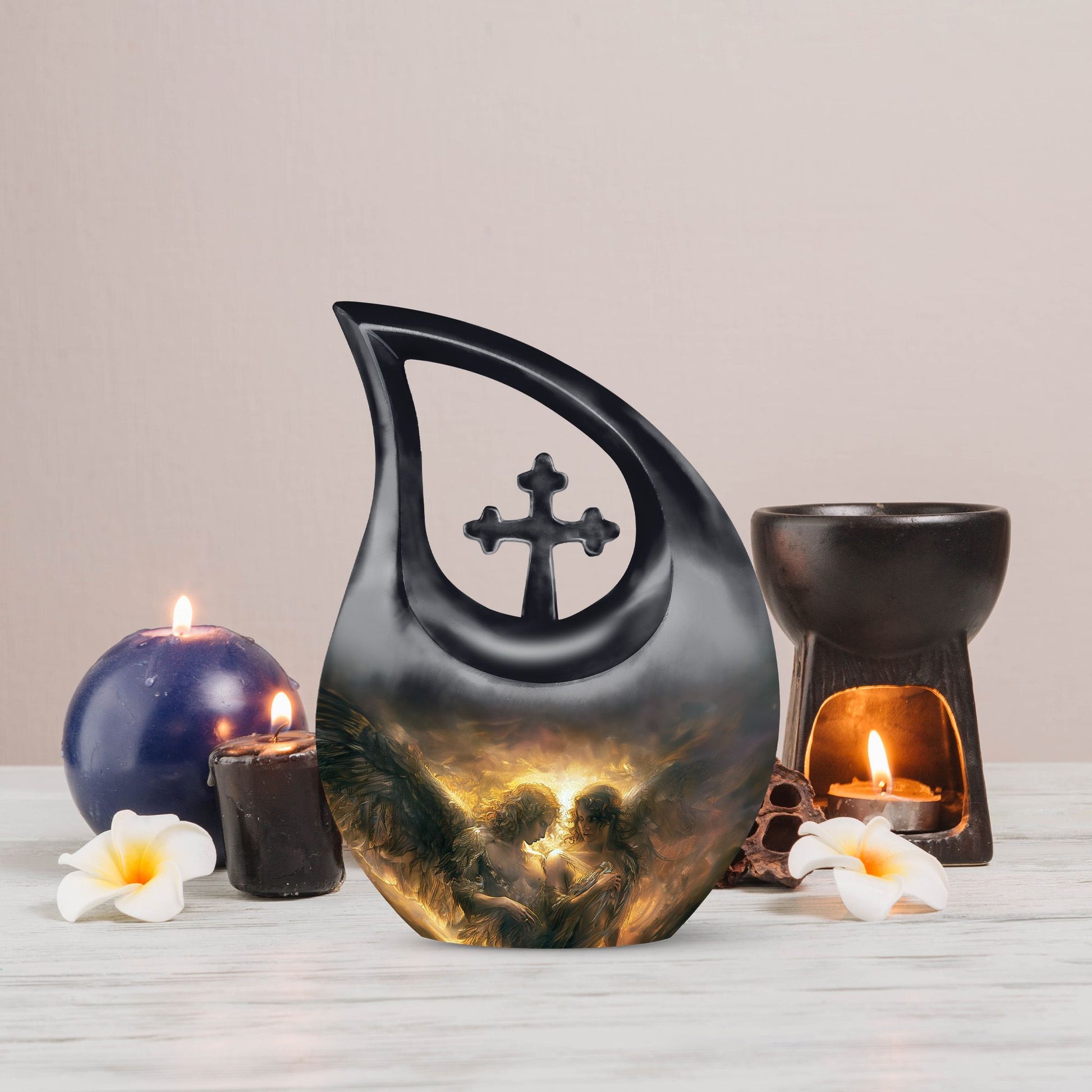 Large 10-inch Catholic Urn