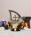 Affordable 10 inch Catholic urn