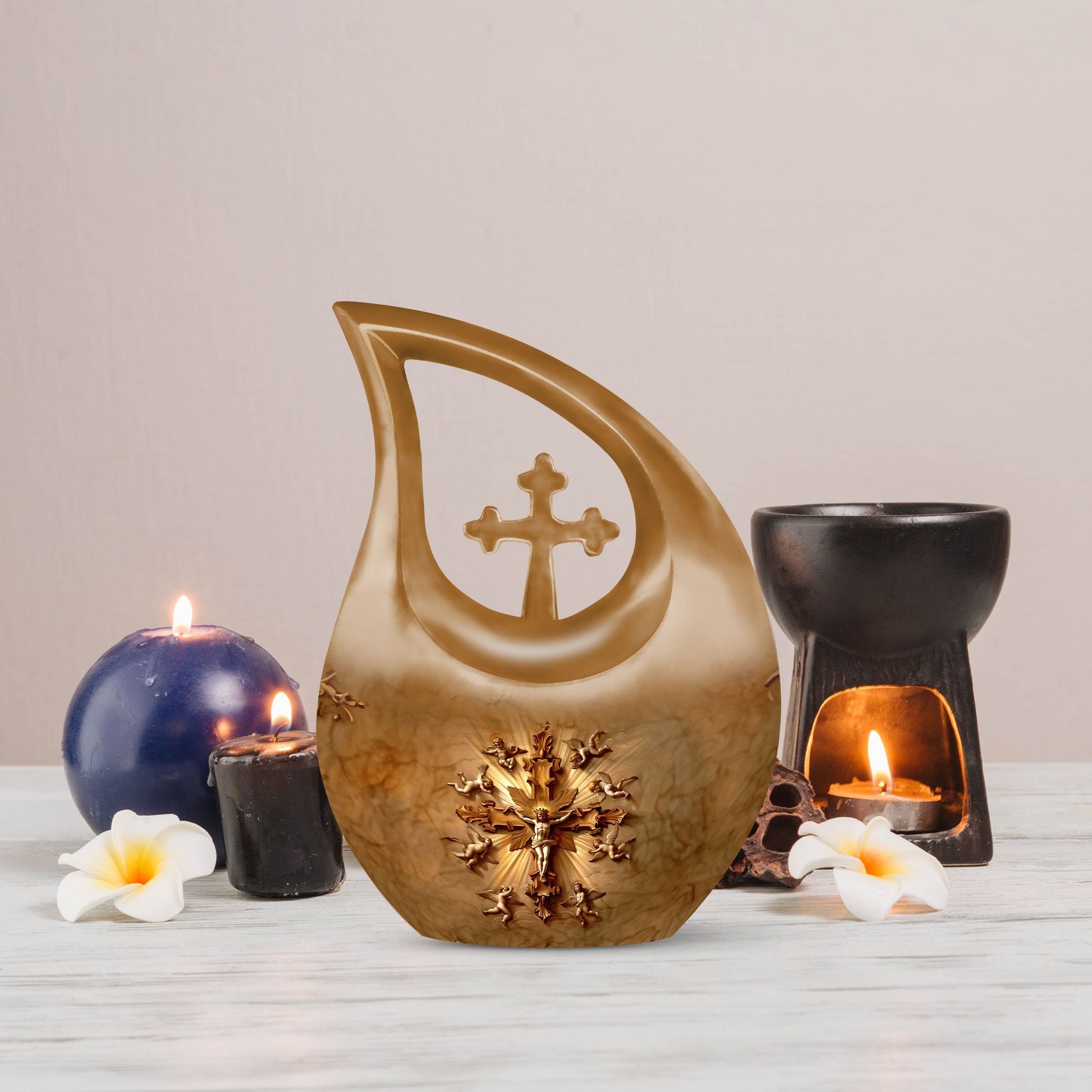 10-inch Catholic Urn,