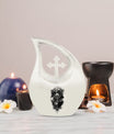 10 inch Catholic Cross Drop urn