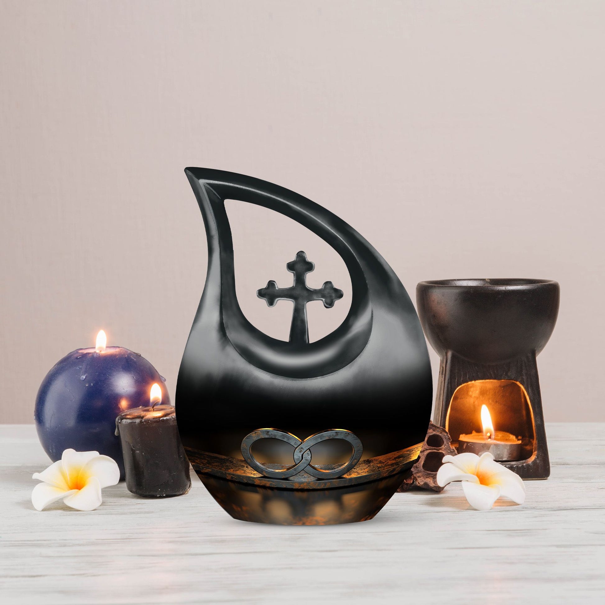 10-inch Catholic Urn