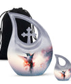 Humming Bird Keepsake For Ashes Funeral, Ashes Cremation Urn