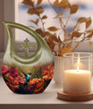 Humming Bird design urn