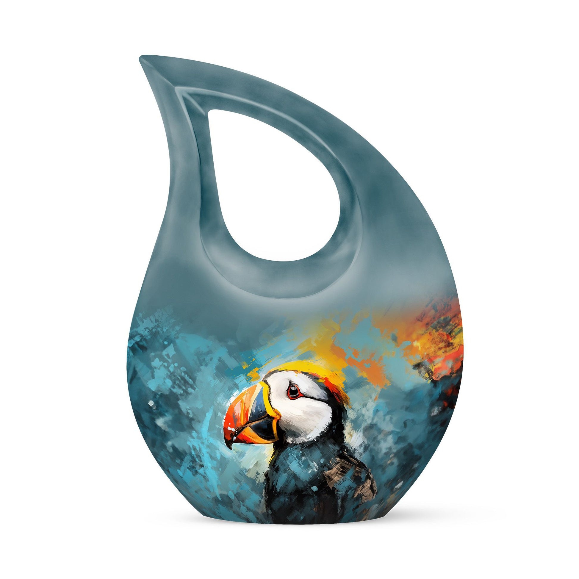 Puffin Bird Memorial Urn