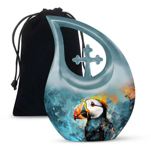 Puffin Bird Memorial Urn