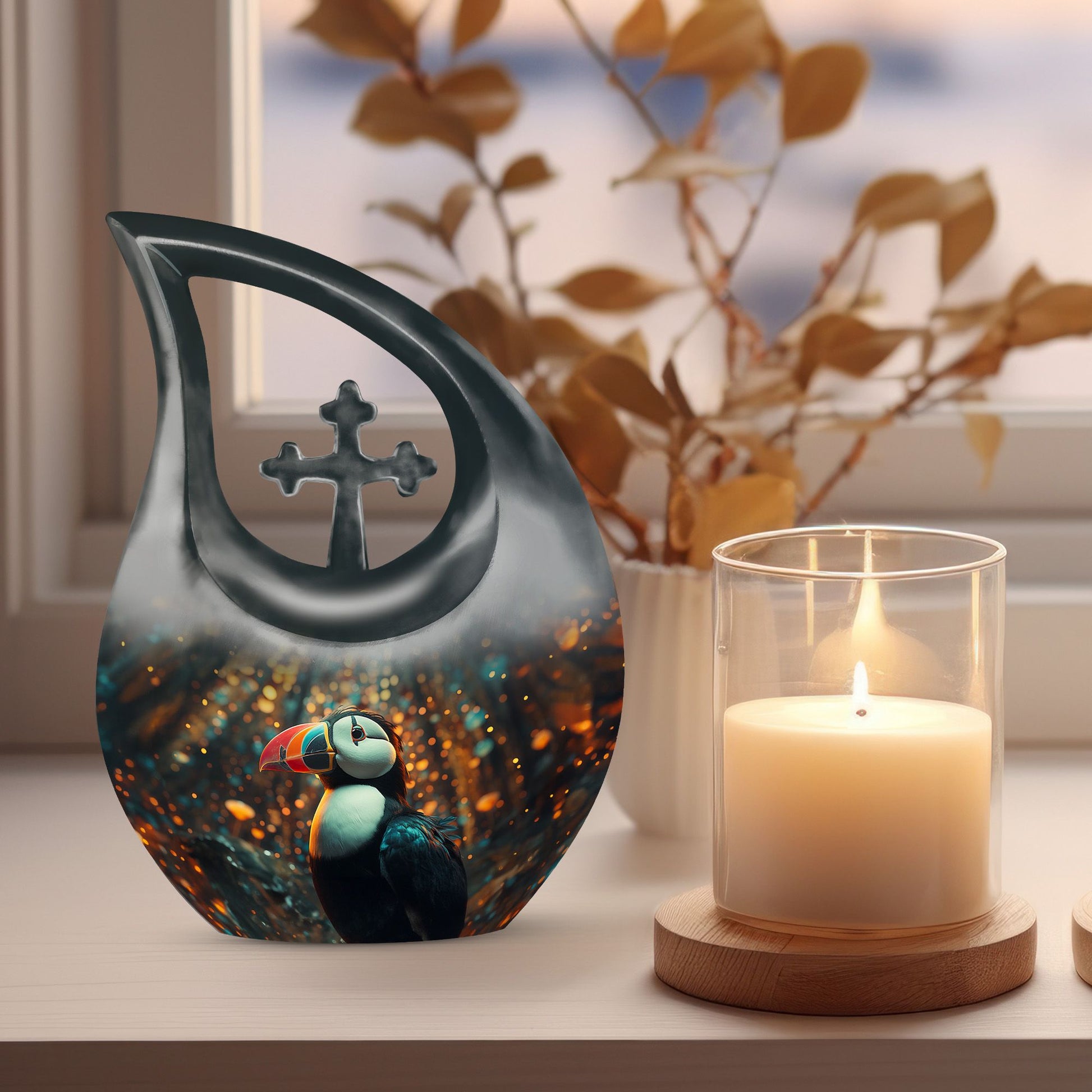 Puffin Bird Urn