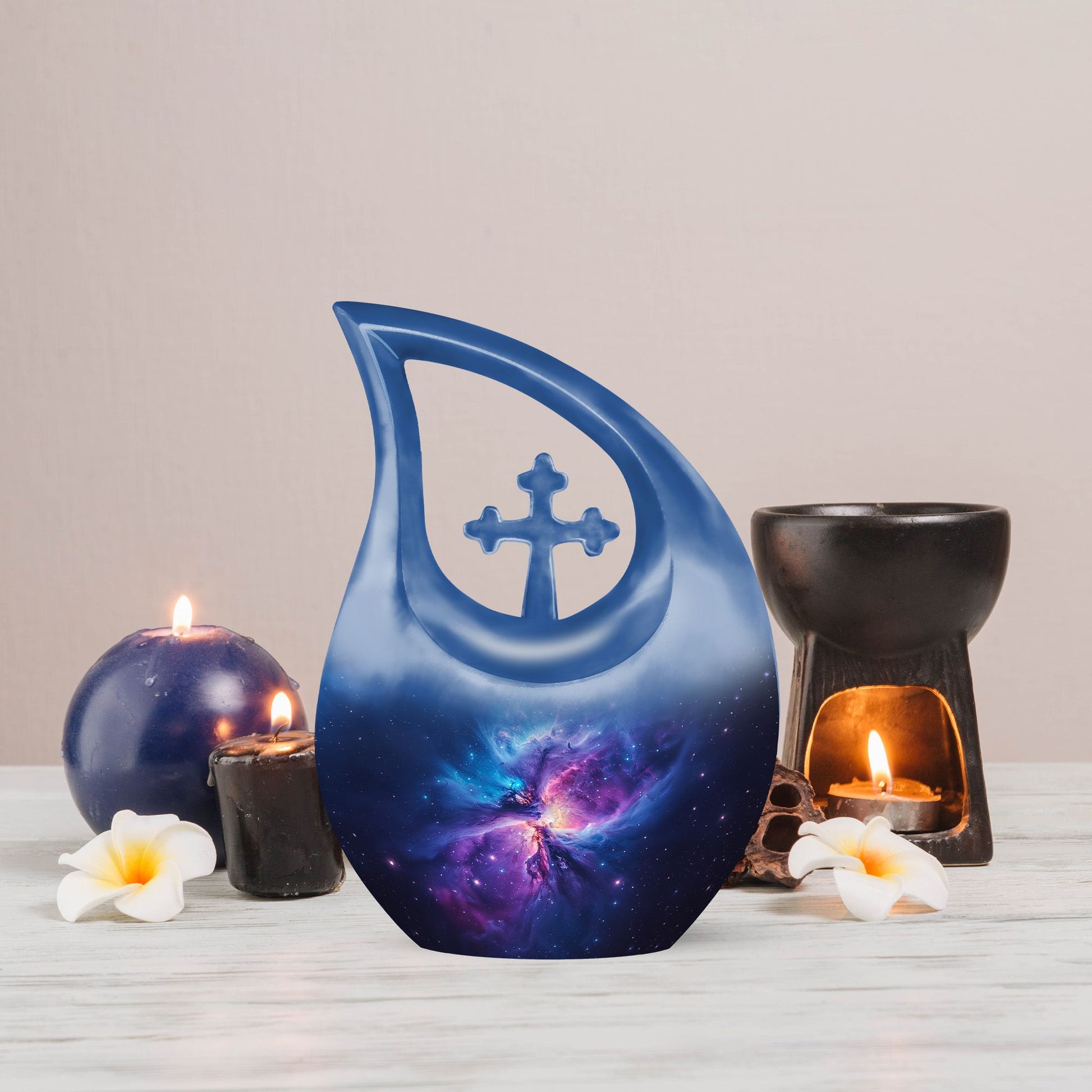 Galaxy Themed Mini Urn