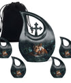 Lion Cremation Urn For Adults Funeral, Ashes Cremation Urn For Ashes