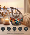 Large 10-inch Toucans Urn