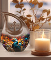 Large 10-inch Toucans Urn