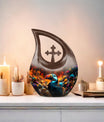 Large 10-inch Toucans Urn