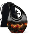 Cross Drop Phoenix Urn