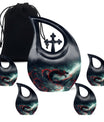 Dragon Small Urn For Ashes Funeral, Ashes Cremation Urn