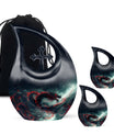 Dragon Small Urn For Ashes Funeral, Ashes Cremation Urn