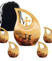 Zebra Urn For Human Ashes Dad Funeral, Ashes Urn