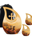 Zebra Urn For Human Ashes Dad Funeral, Ashes Urn