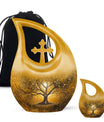 Tree Of Life Urn Small Urn Funeral, Ashes Cremation Urn
