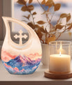 Cross Drop Mountains Urn