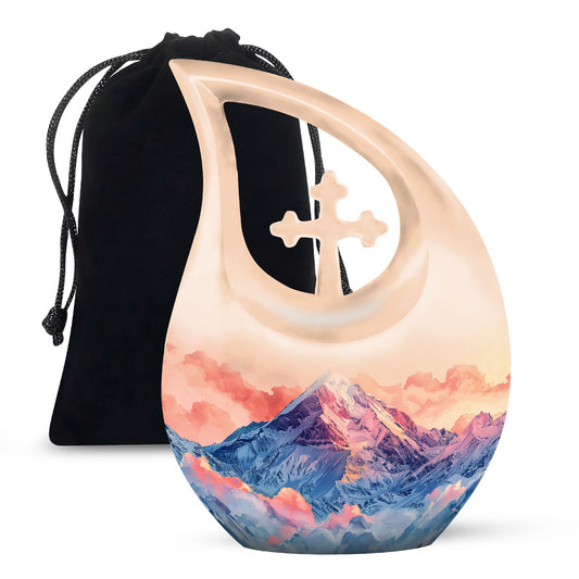 Affordable 10-inch Mountains Urn