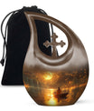 Lunar Urn For Human Ashes Keepsake Funeral, Ashes Urn