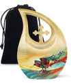 Phoenix Small Urn For Ashes Funeral, Ashes Cremation Urn