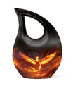 Phoenix-themed Bird Urn For Men's Ashes