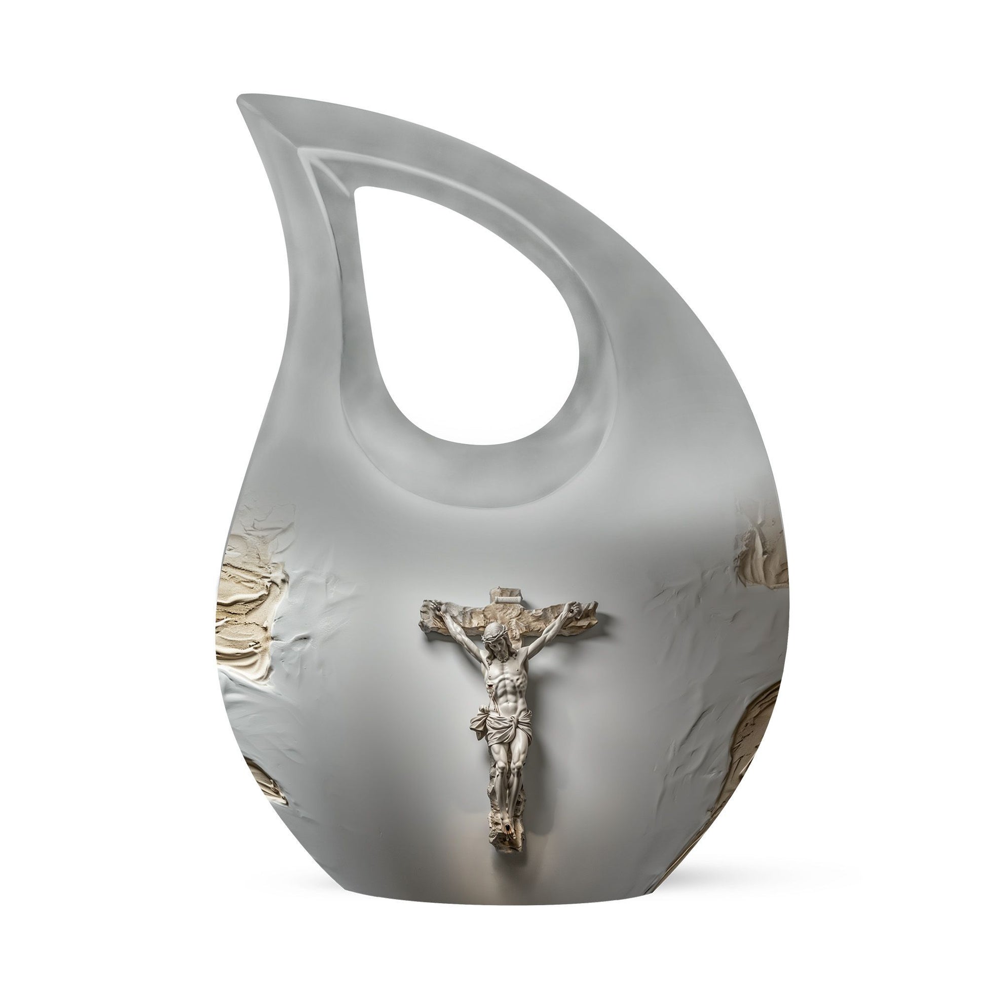 Cross Drop Jesus Urn