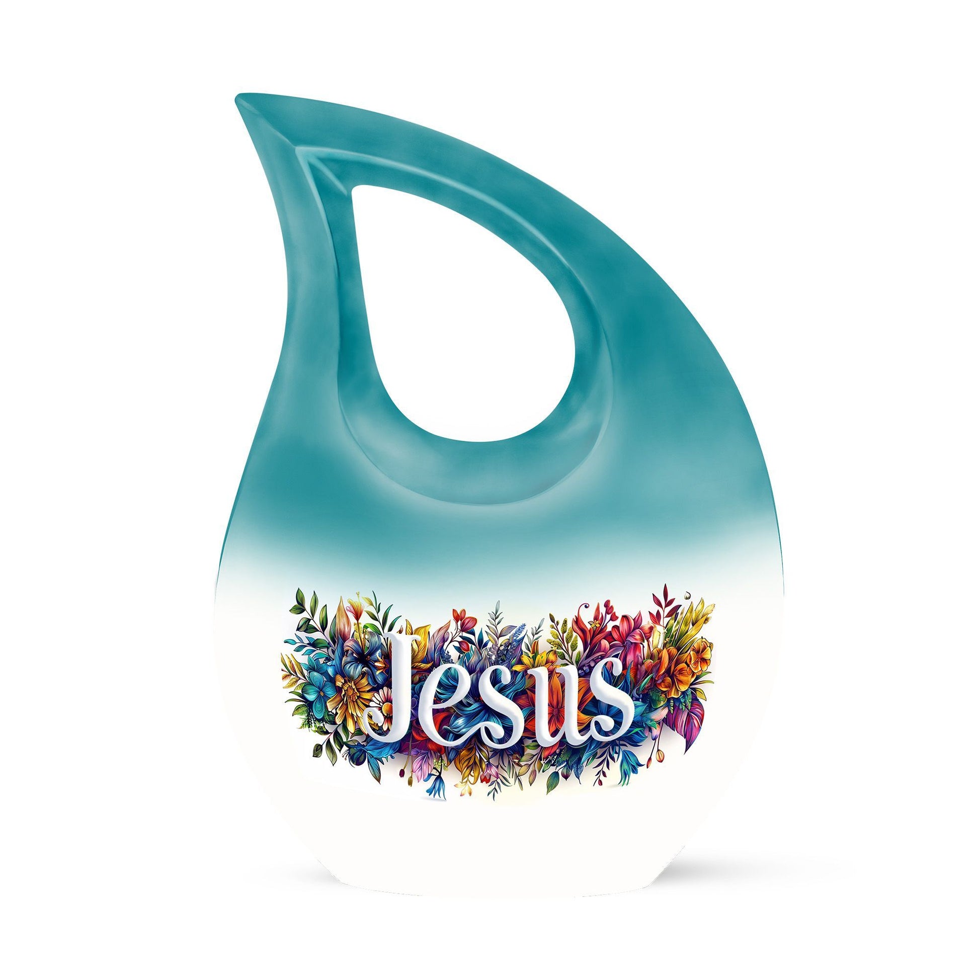 10-inch Jesus urn vase