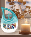 10-inch Jesus urn vase