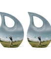 Golf Keepsake For Human Ashes Funeral, Ashes Cremation Urn