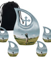 Golf Keepsake For Human Ashes Funeral, Ashes Cremation Urn