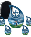 Golf Urn For Ashes For Women Funeral, Ashes Cremation Urn